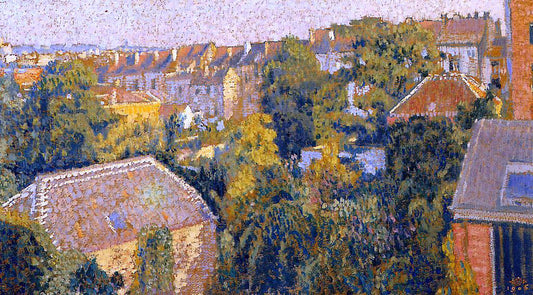 Georges Lemmen Rooftops - Canvas Print