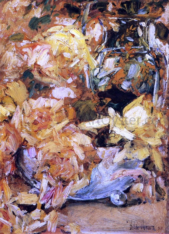 Frederick Childe Hassam Roses - Canvas Print