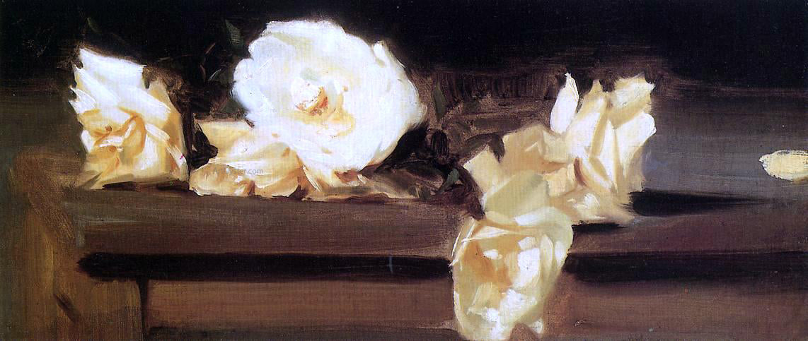 John Singer Sargent Roses - Canvas Print