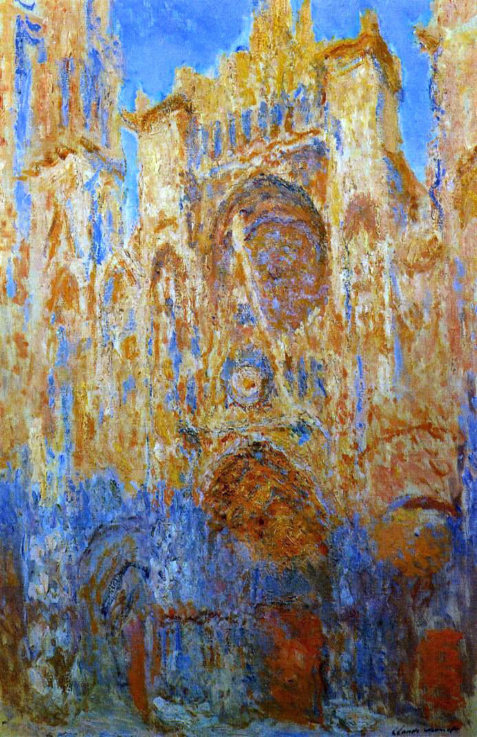 Claude Oscar Monet Rouen Cathedral - Canvas Print