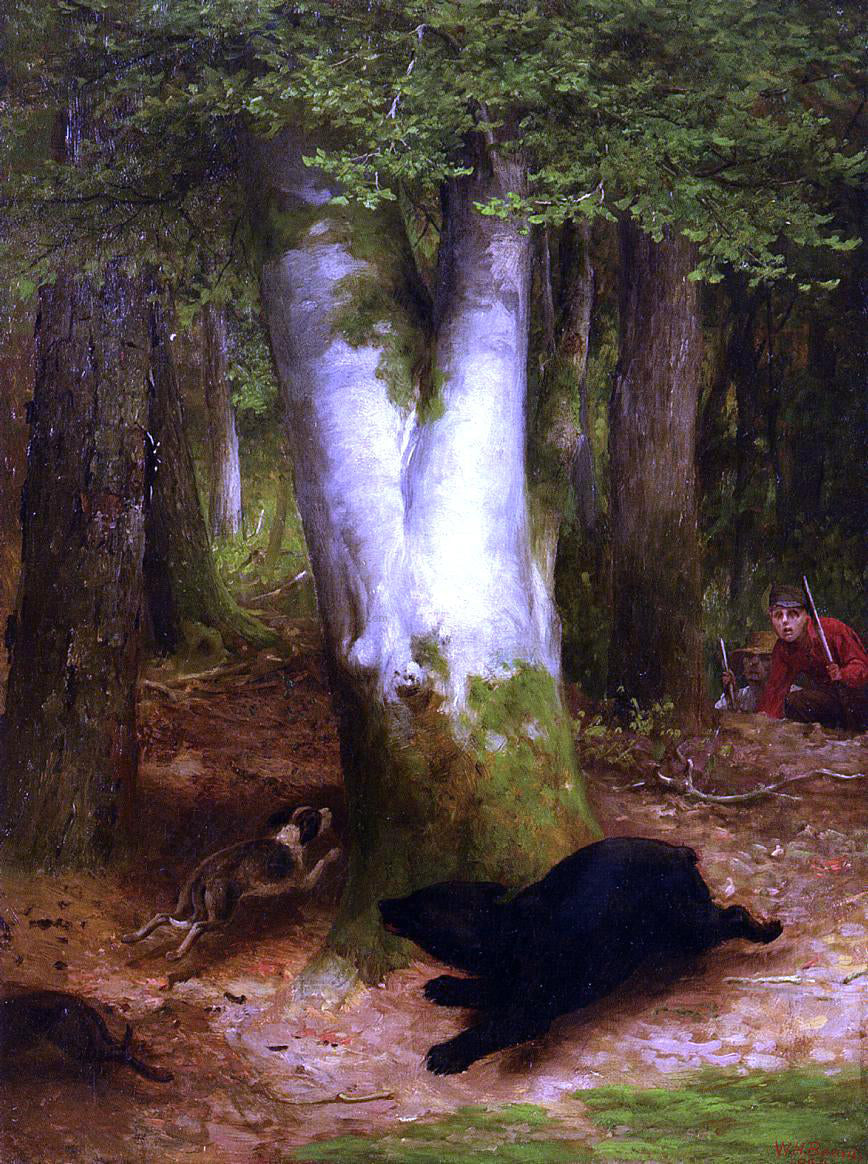 William Holbrook Beard Round and Round they Went - Canvas Print