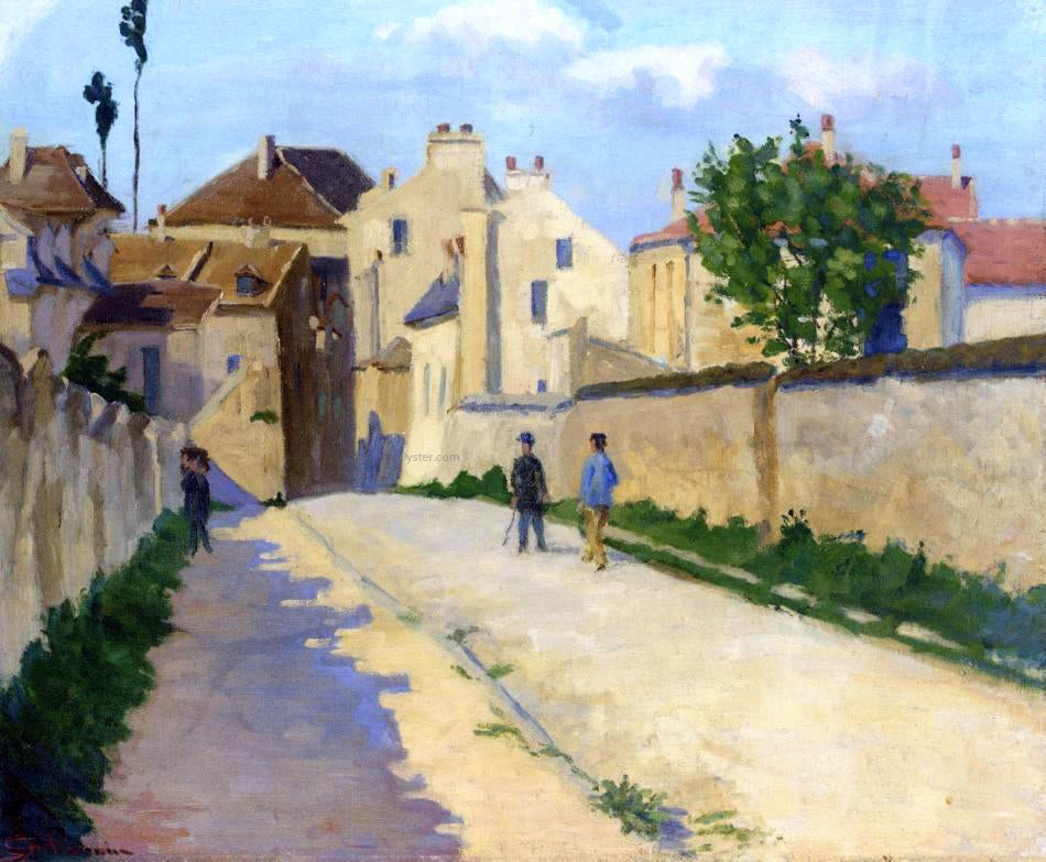 Armand Guillaumin Rue de Clamart at Vanves - Canvas Print