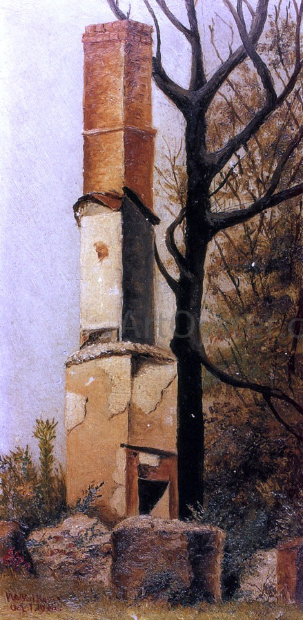 William Aiken Walker Ruins, Arden Park Lodge - Canvas Print
