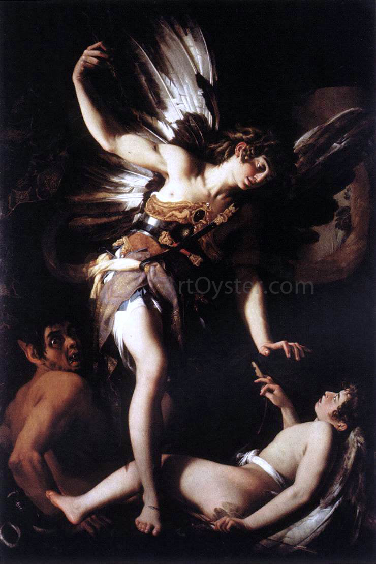 Giovanni Baglione Sacred and Profane Love - Canvas Print