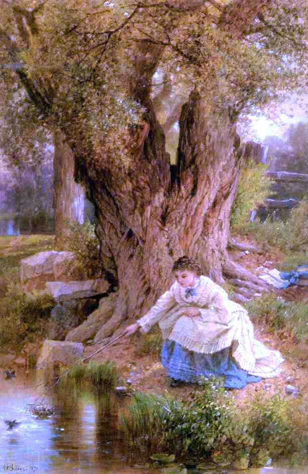 Albert Fitch Bellows Safely Landed - Canvas Print