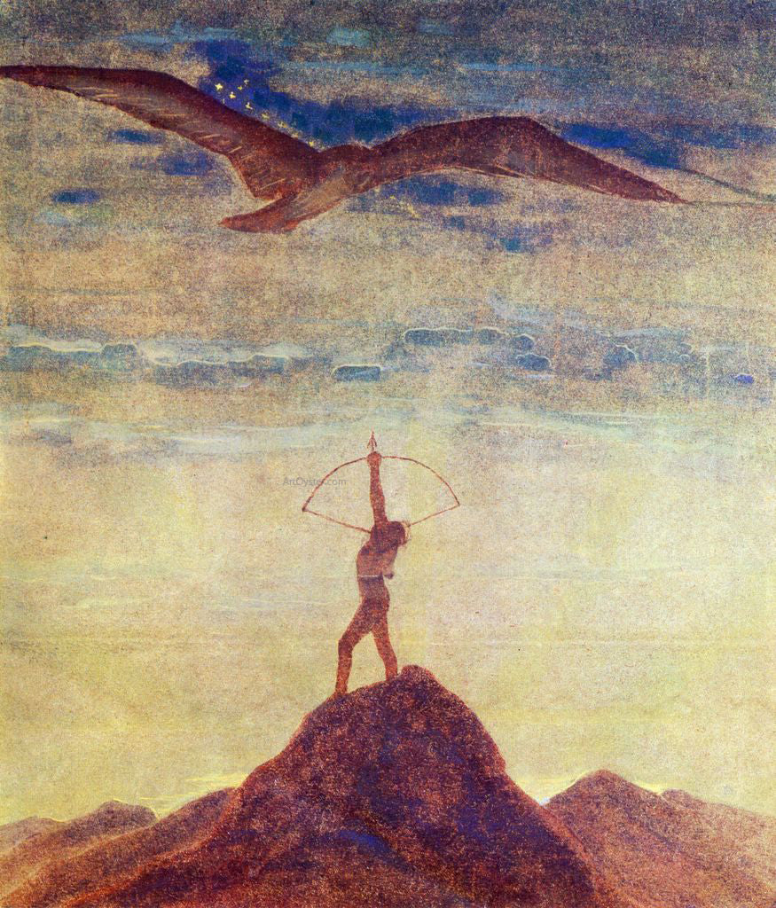 Mikalojus Ciurlionis Sagittarius - Canvas Print