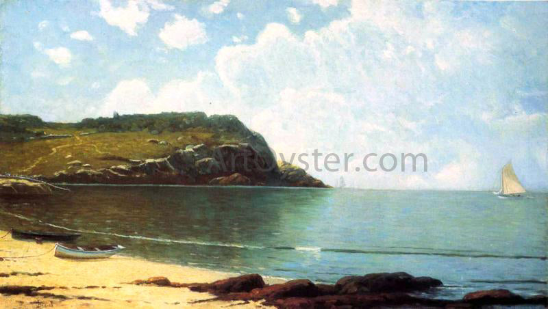 Alfred Thompson Bricher Sailing - Canvas Print
