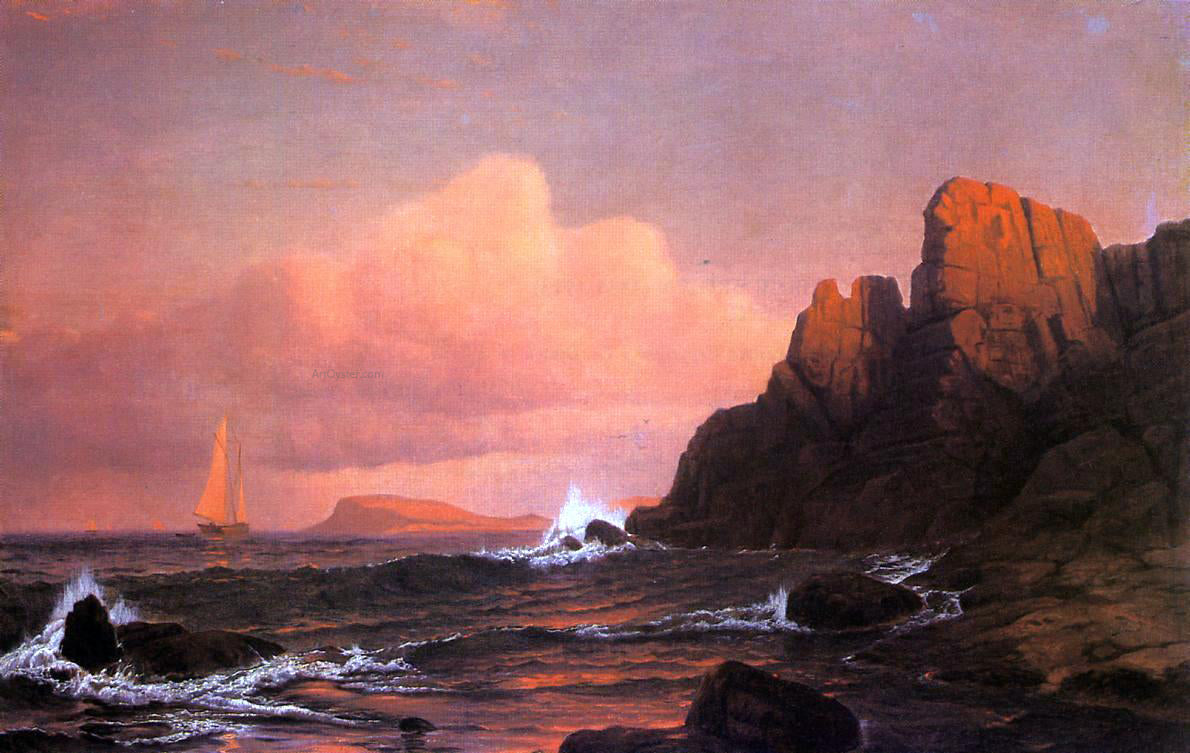 Francis A Silva Sailing into the Sunset - Canvas Print