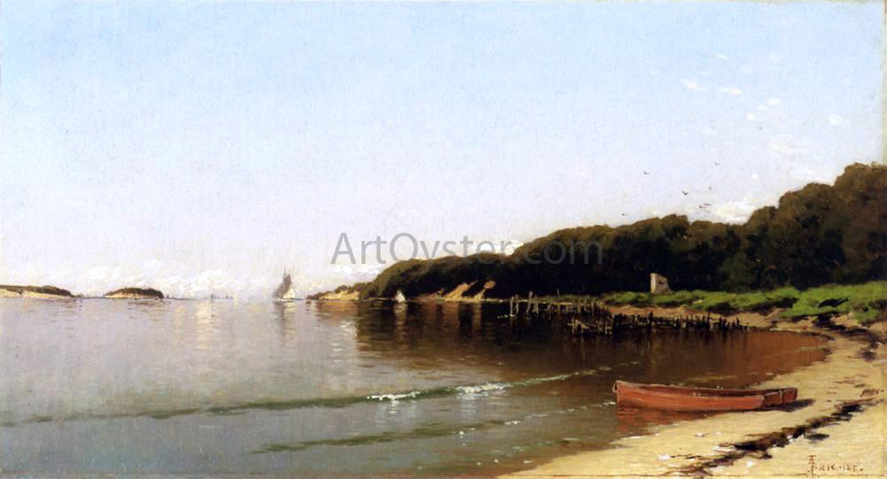 Alfred Thompson Bricher Sailing off the New England Coast - Canvas Print