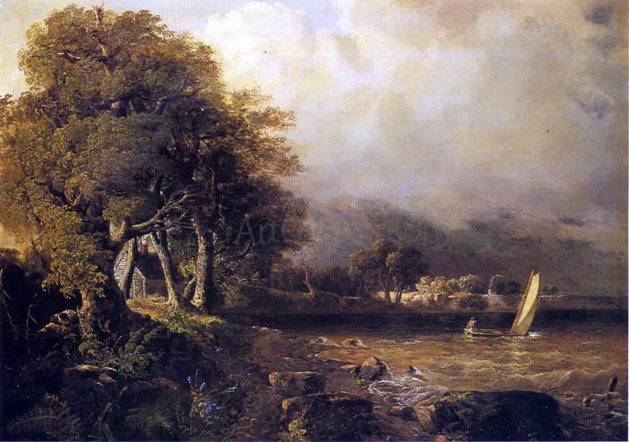 Samuel Lancaster Gerry Sailing on the Hudson - Canvas Print
