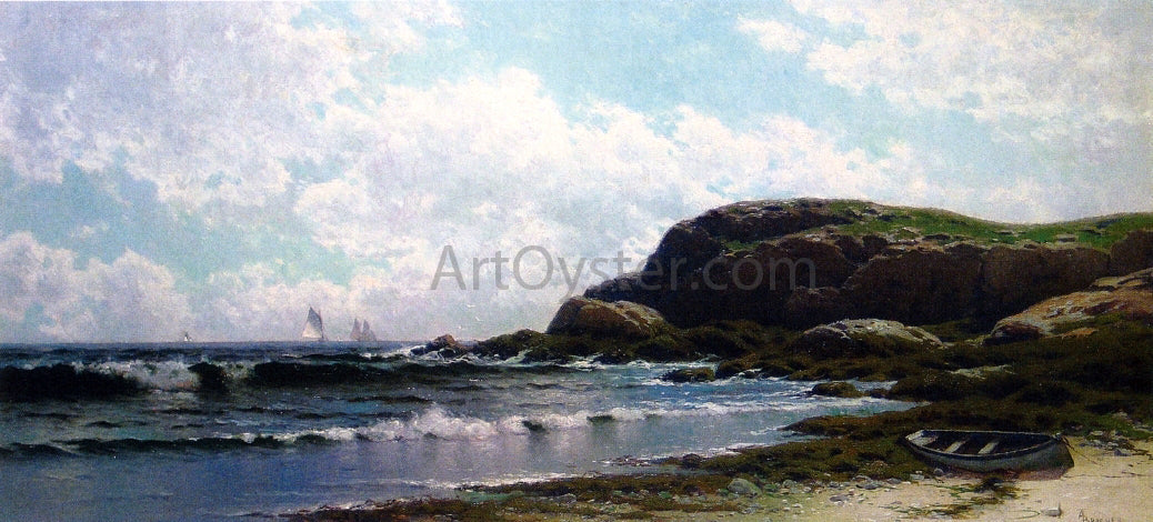 Alfred Thompson Bricher Sails off Grand Manan, New Brunswick - Canvas Print