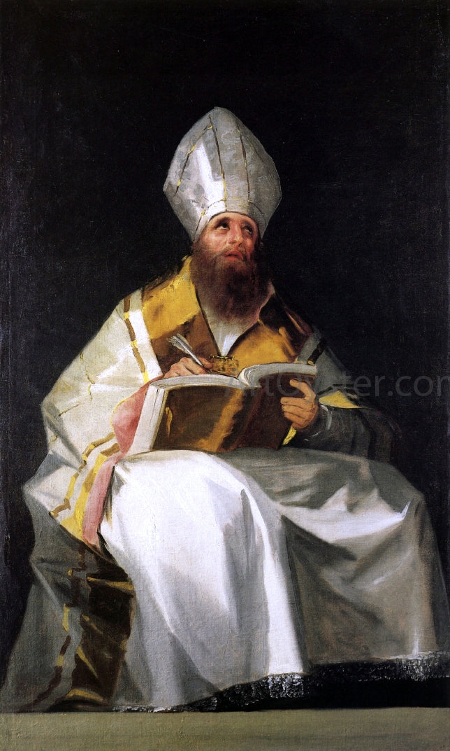 Francisco Jose de Goya Y Lucientes Saint Ambrose - Canvas Print