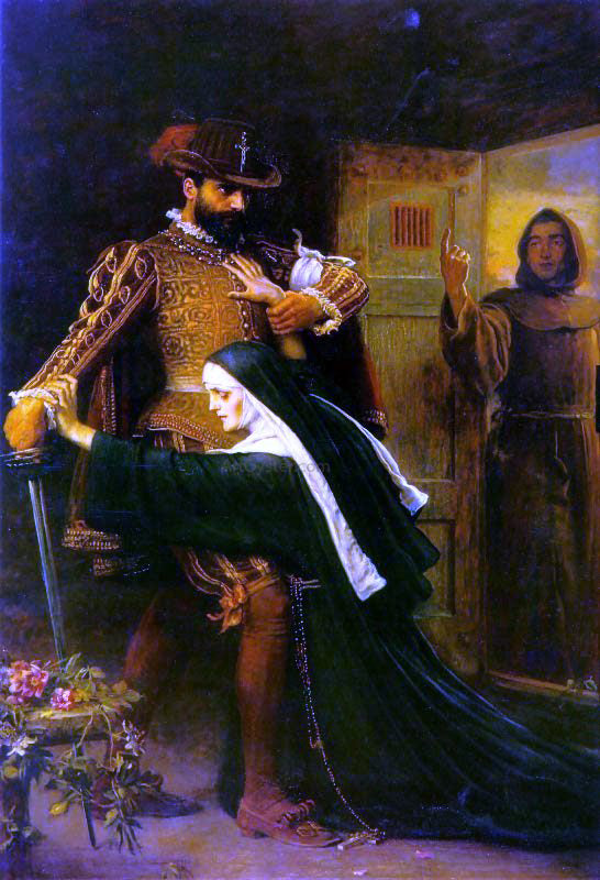 Sir Everett Millais Saint Bartholomew's Day - Canvas Print