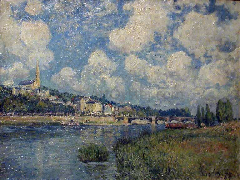 Alfred Sisley Saint Cloud - Canvas Print