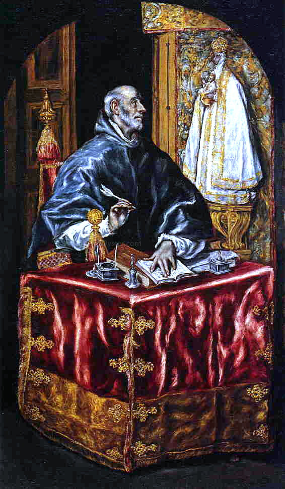 El Greco Saint Ildefonso - Canvas Print