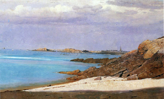 William Stanley Haseltine Saint Malo, Brittany - Canvas Print