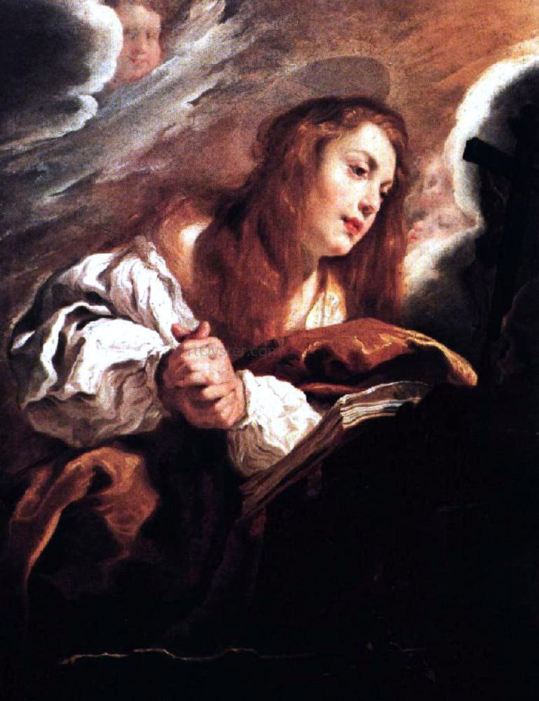 Domenico Feti Saint Mary Magdalene Penitent - Canvas Print