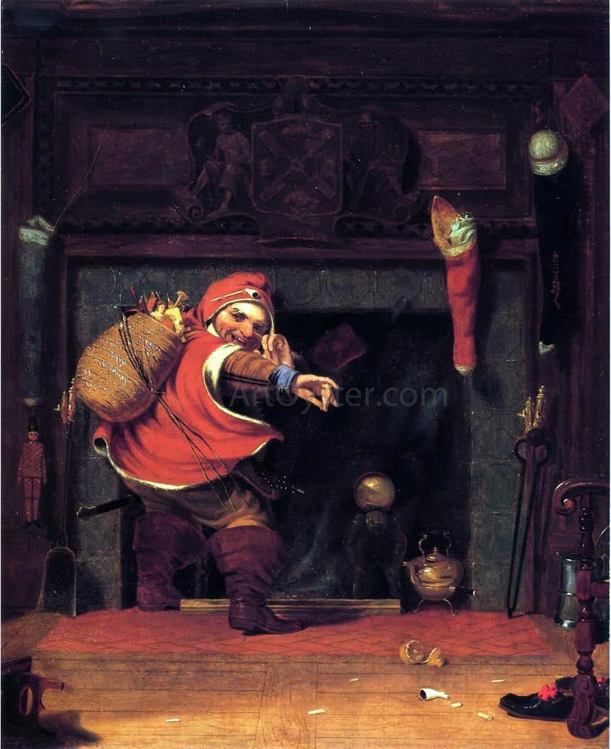 Robert Walter Weir Saint Nicholas - Canvas Print
