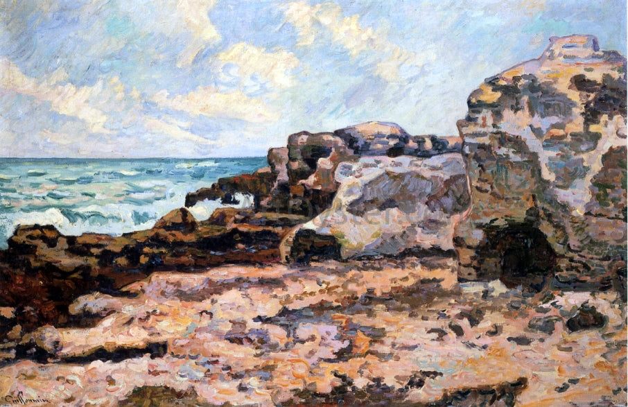 Armand Guillaumin At Saint Palais - Canvas Print