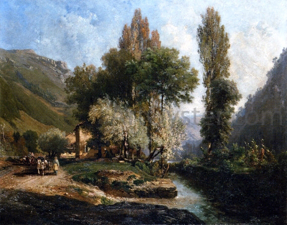 Alexandre-Rene Vernon Saint Rambert in Bugey - Canvas Print
