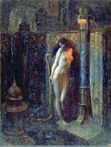 Gaston Bussiere Salammbo - Canvas Print