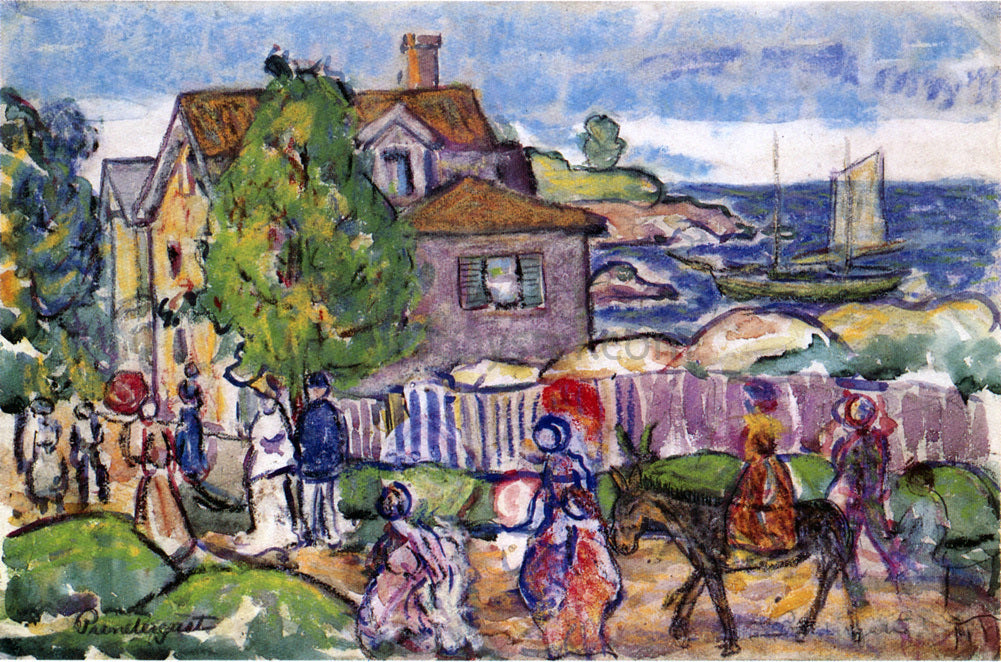 Maurice Prendergast Salem - Canvas Print