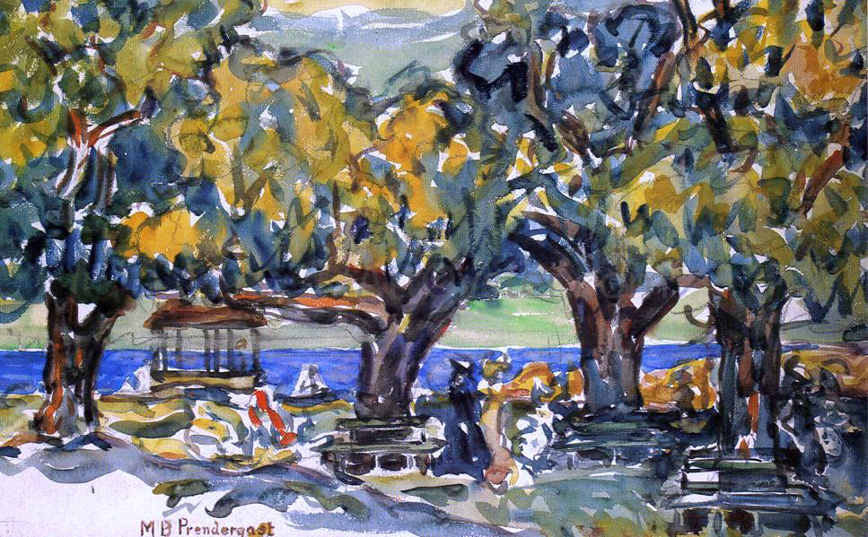 Maurice Prendergast Salem, Massachusetts - Canvas Print