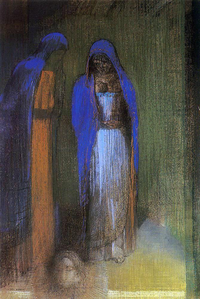 Odilon Redon Salome - Canvas Print