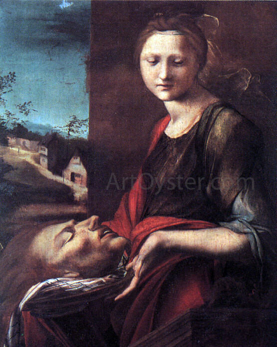 Alonso Berruguete Salome - Canvas Print