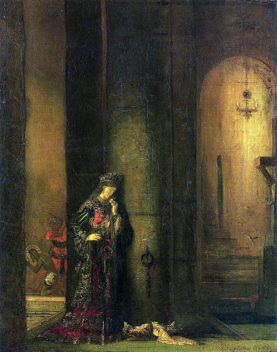 Gustave Moreau Salome in Prison - Canvas Print