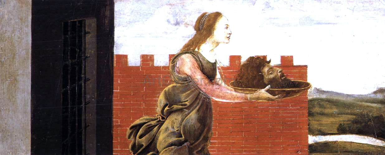 Sandro Botticelli Salome with the Head of St John the Baptist - Canvas Print
