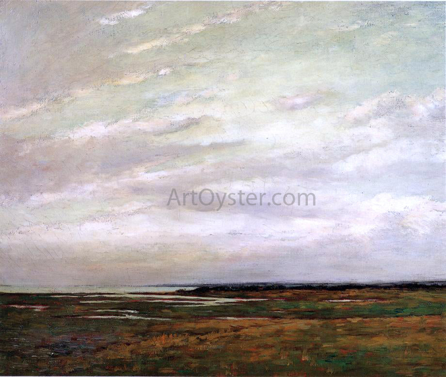 Arthur Hoeber Salt Marshes of Northern New Jersey - Canvas Print