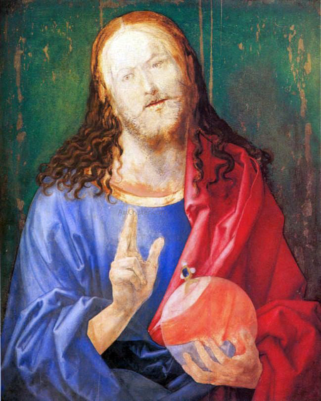 Albrecht Durer Salvator Mundi - Canvas Print