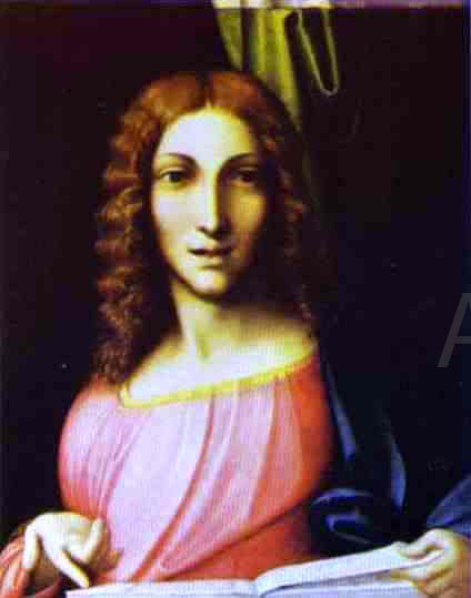 Correggio Salvator Mundi - Canvas Print