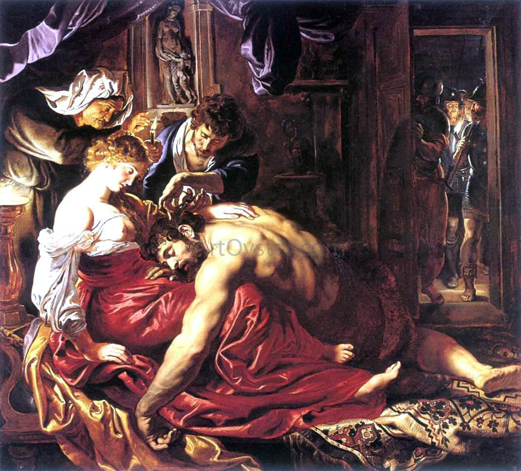 Peter Paul Rubens Samson and Delilah - Canvas Print