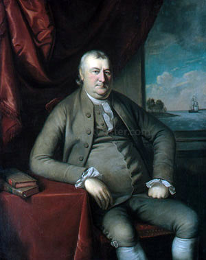 Charles Willson Peale Samuel Mifflin - Canvas Print