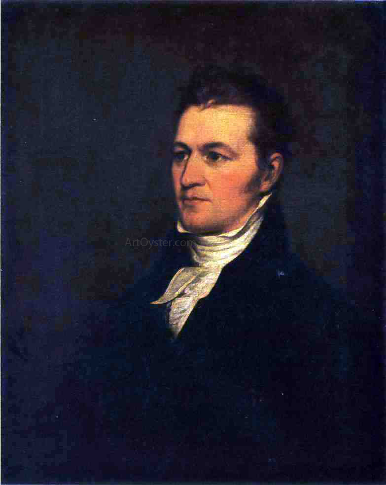 John Trumbull Samuel Miles Hopkins - Canvas Print