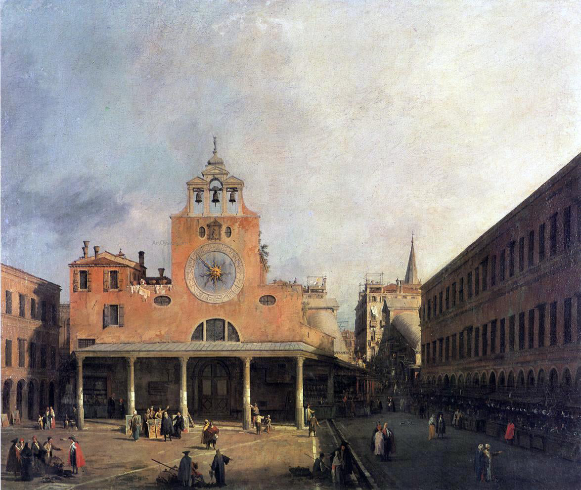 Canaletto San Giacomo de Rialto - Canvas Print