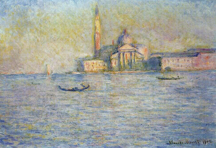 Claude Oscar Monet San Giorgio Maggiore - Canvas Print