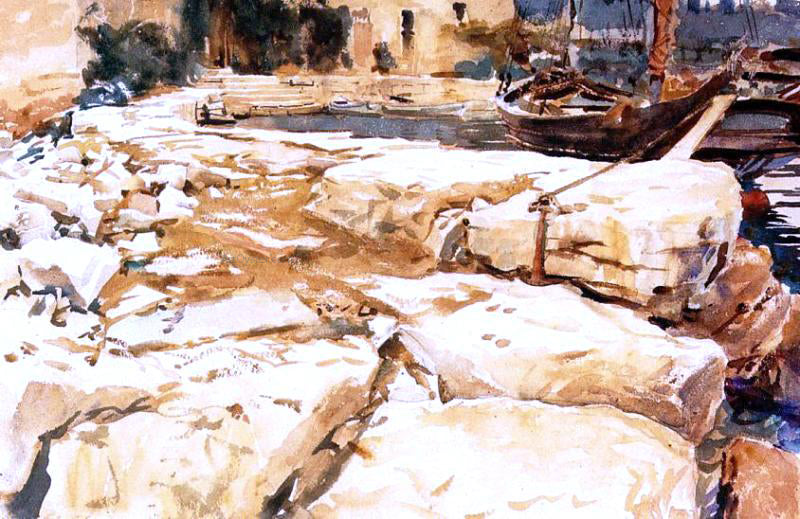 John Singer Sargent San Vigilio - Canvas Print