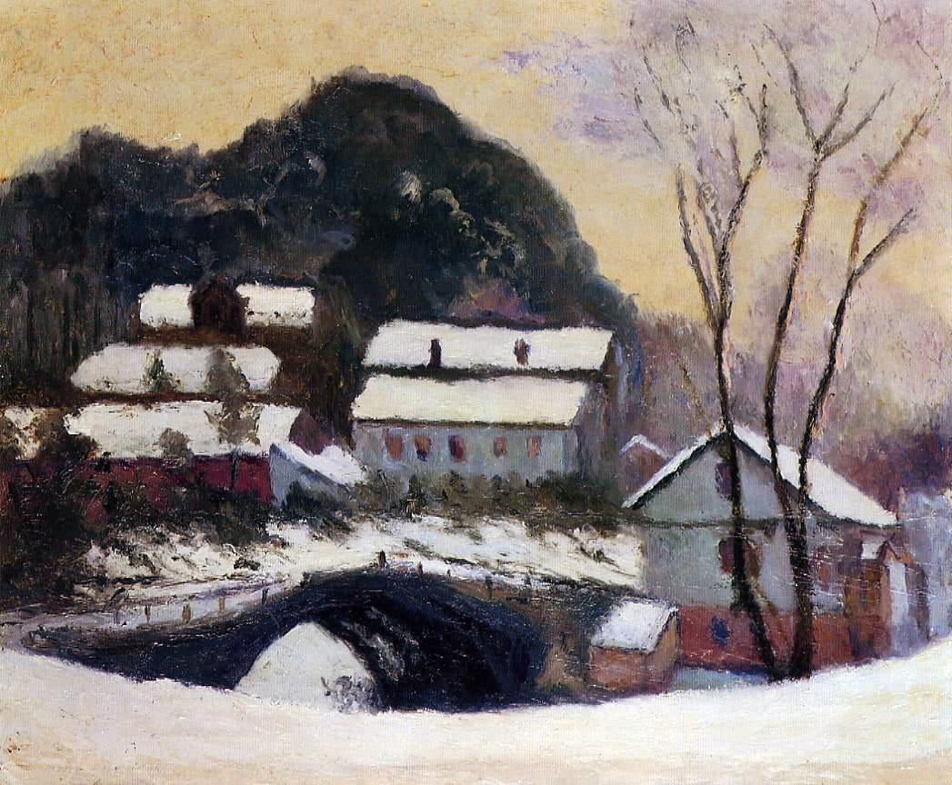 Claude Oscar Monet Sandviken, Norway - Canvas Print