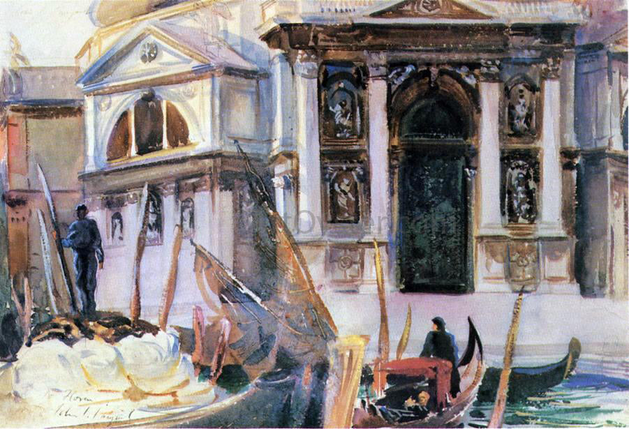 John Singer Sargent Santa Maria della Salute - Canvas Print