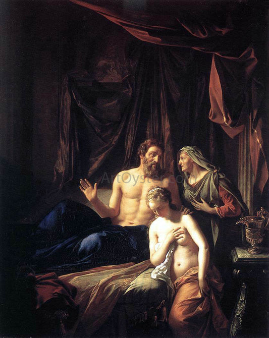Adriaen Van der Werff Sarah Presenting Hagar to Abraham - Canvas Print