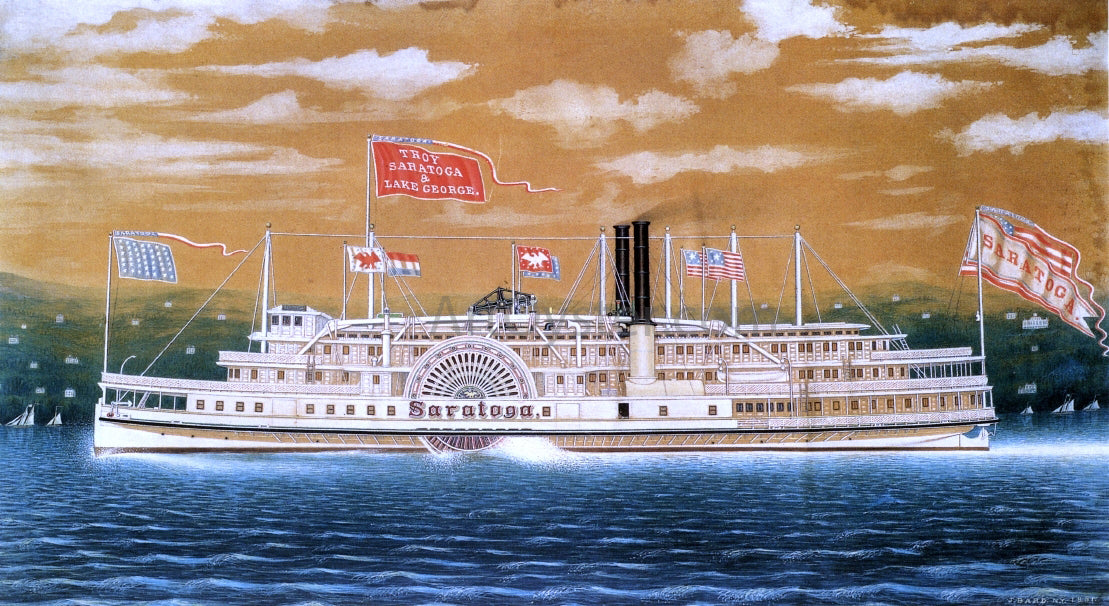 James Bard Saratoga - Canvas Print