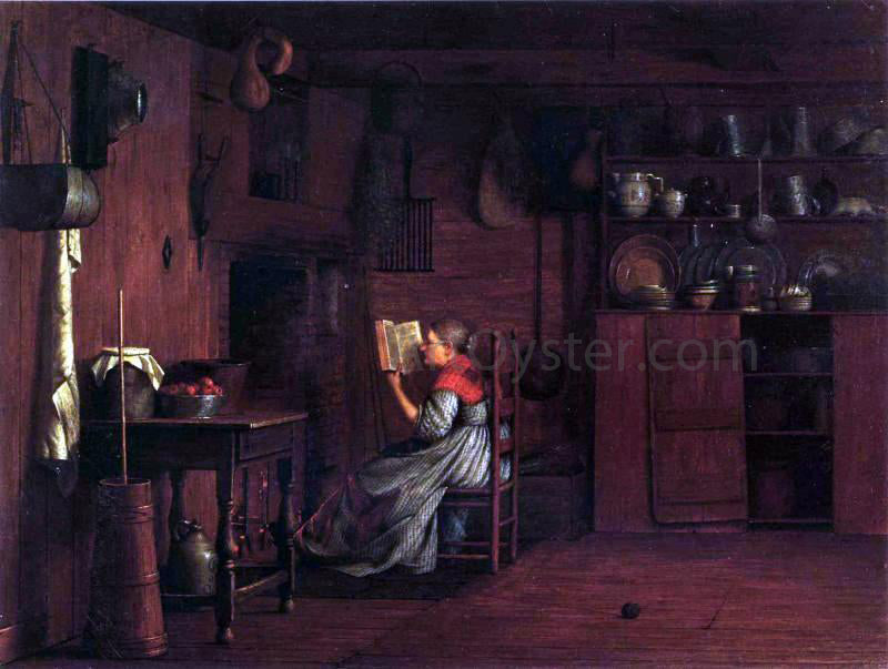 Enoch Wood Perry Saturday Afternoon - Canvas Print