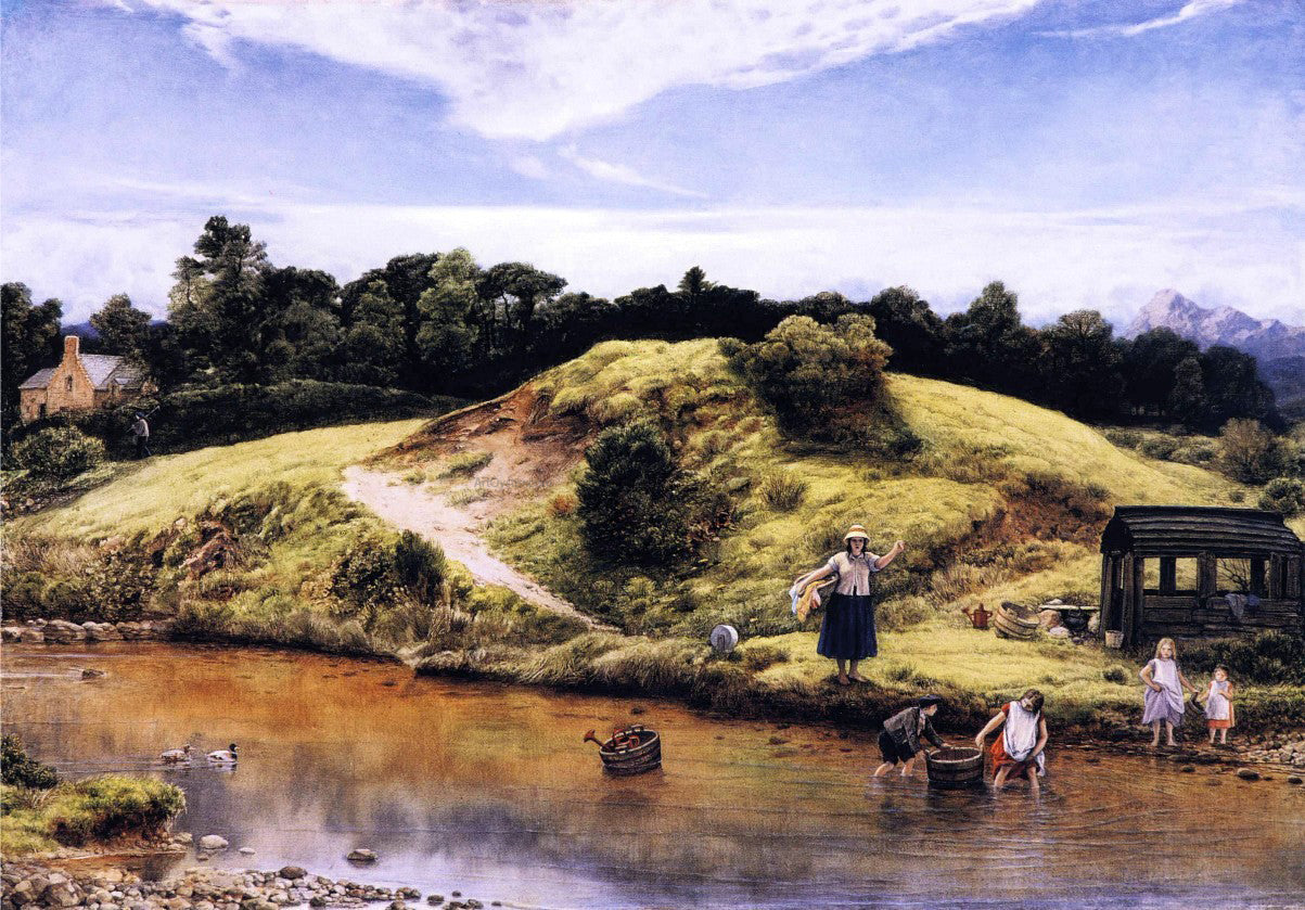 William Dyce Scene in Arran - Canvas Print
