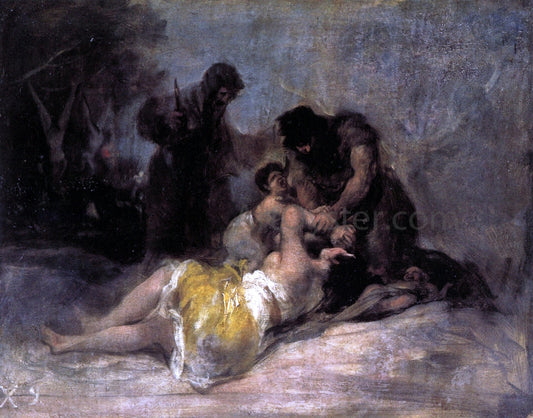 Francisco Jose de Goya Y Lucientes Scene of Rape and Murder - Canvas Print