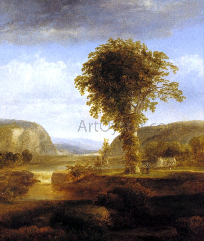 Thomas Doughty Scenery in the Catskills - Canvas Print