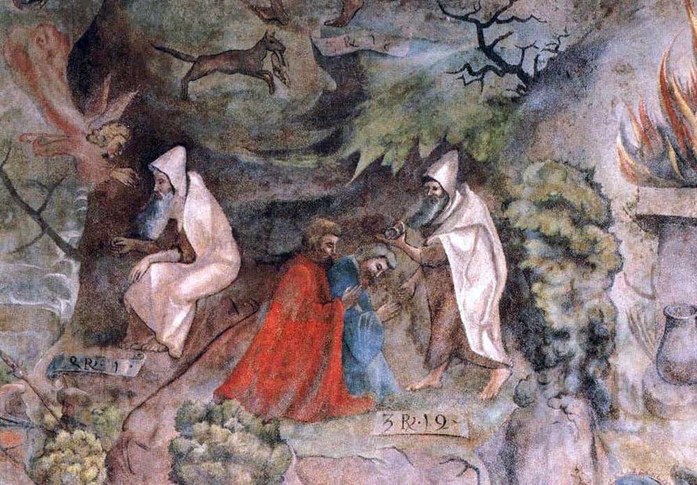 Jorg Ratgeb Scenes from the Life of Prophet Elijah - Canvas Print