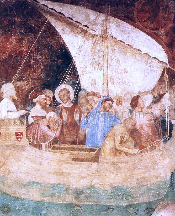 Andrea Da Firenze Scenes from the Life of St Rainerus (detail) - Canvas Print